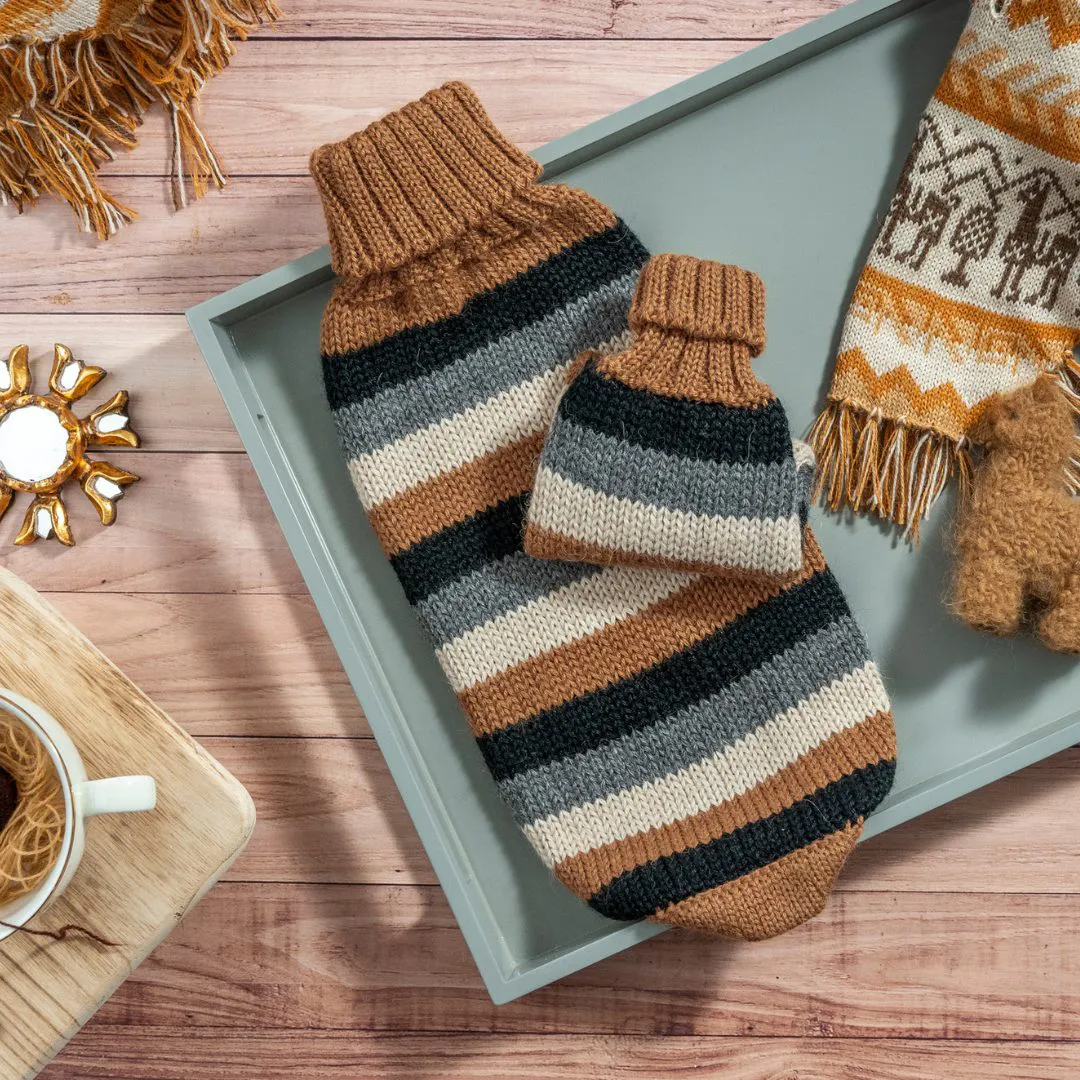 Alqo Wasi Alpaca Native Stripes Sweater