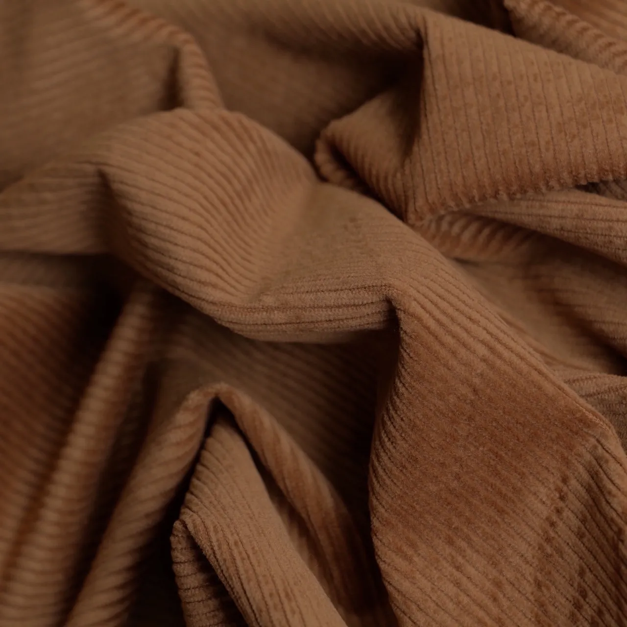Corded Brown Sugar - Stretch Corduroy