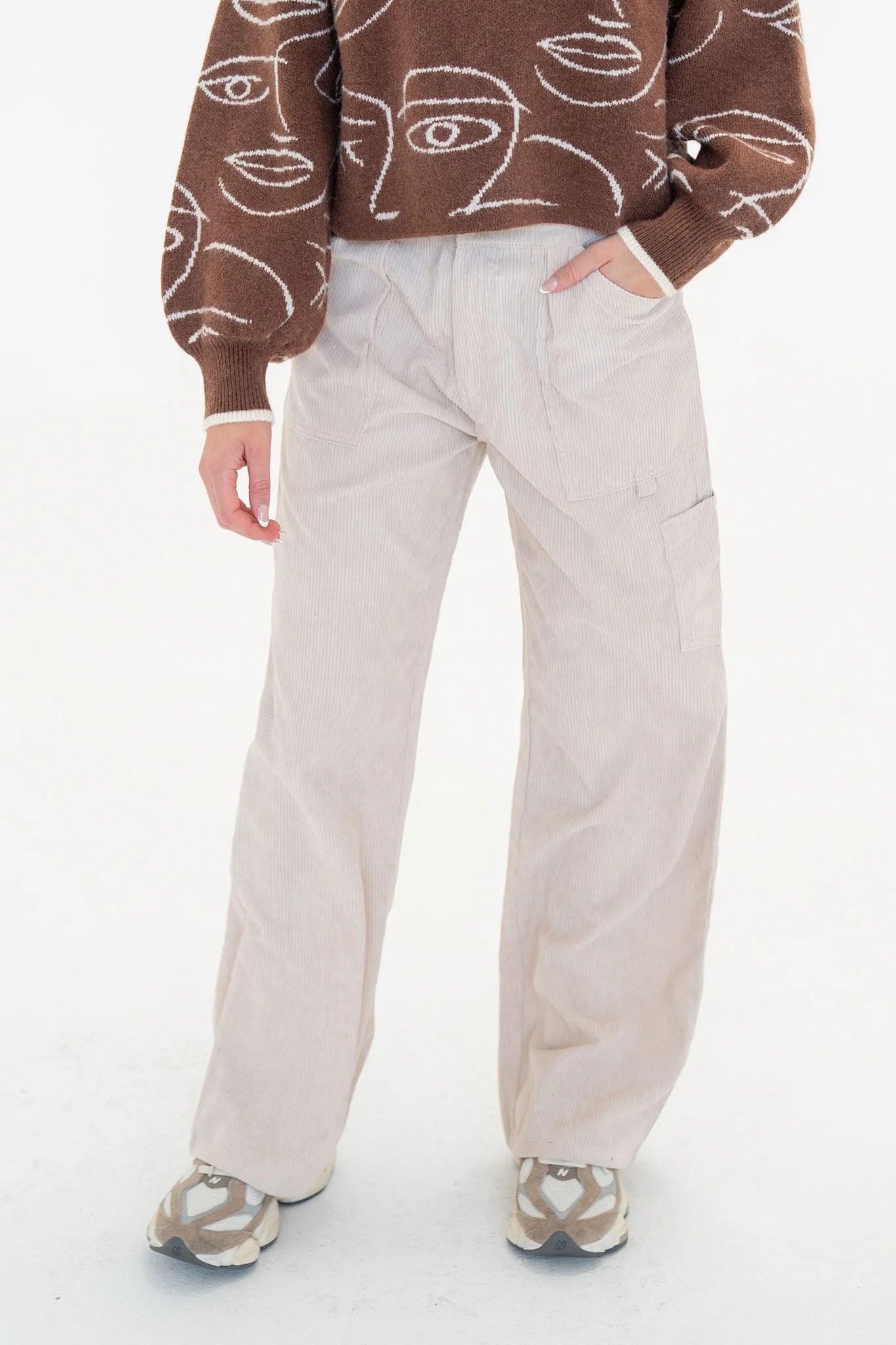 Corduroy Cargo Pants