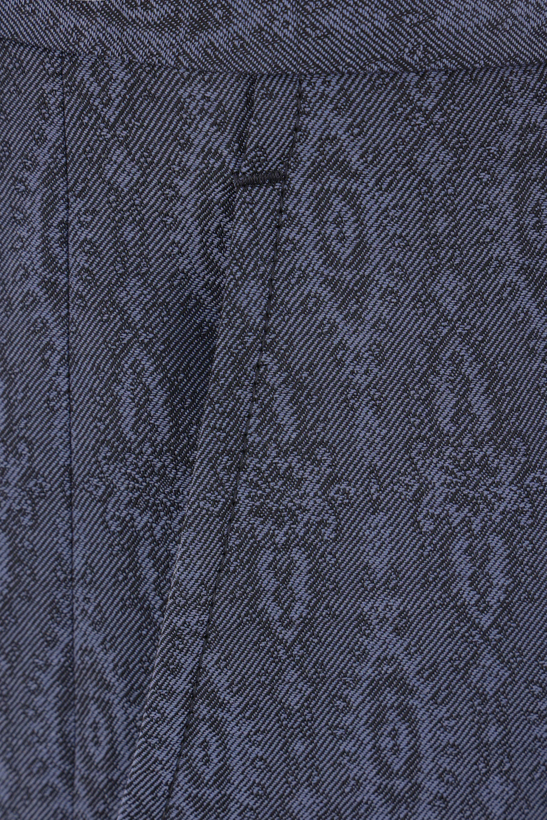Paisley Pattern Wool Trousers