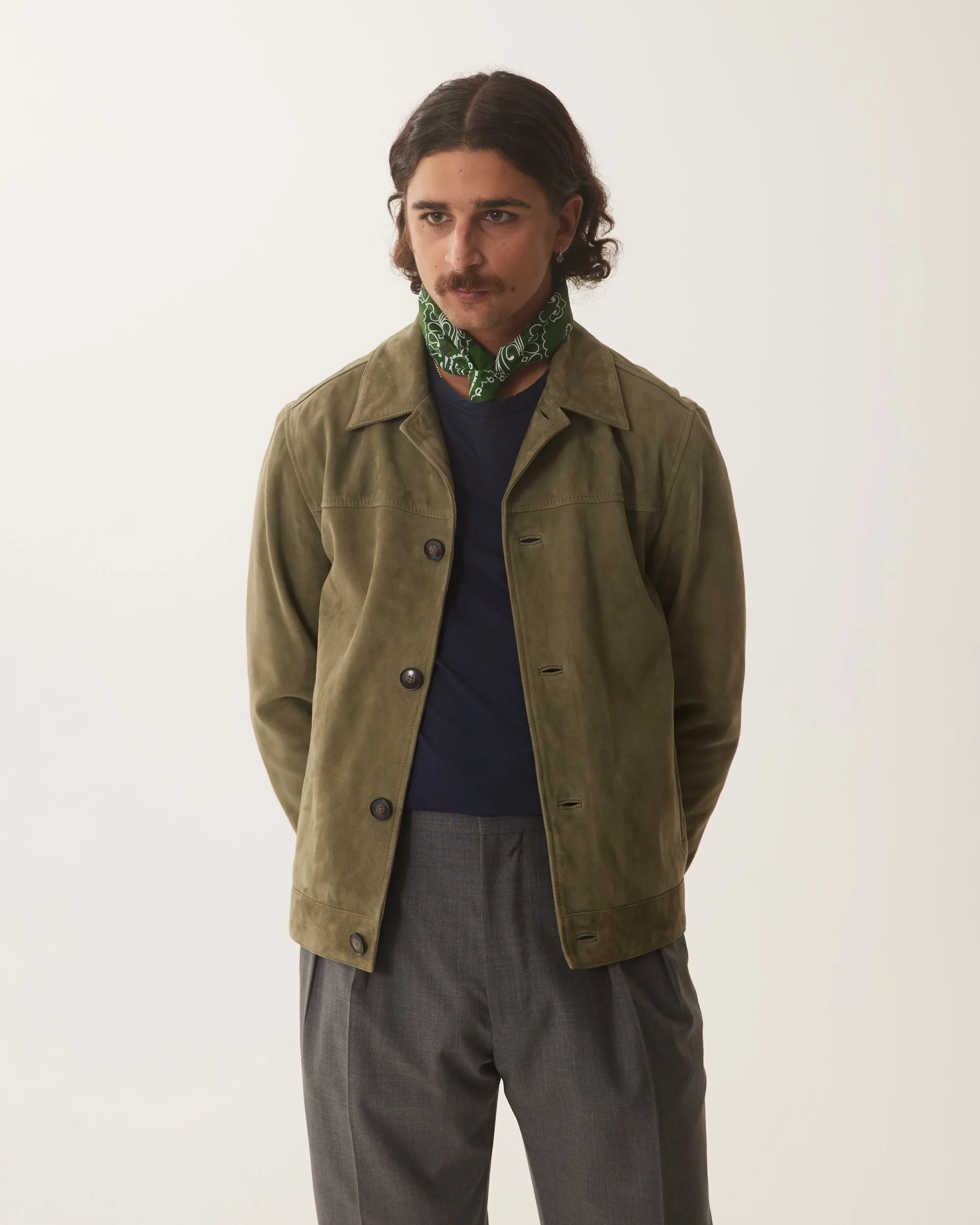 Piero - Grey - Fresco Wool