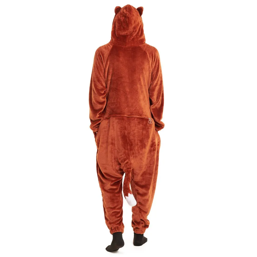 Snuggs Blanket Animal Onesie Fox