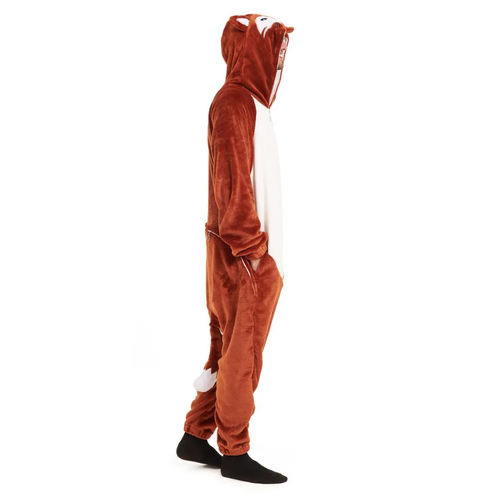 Snuggs Blanket Animal Onesie Fox