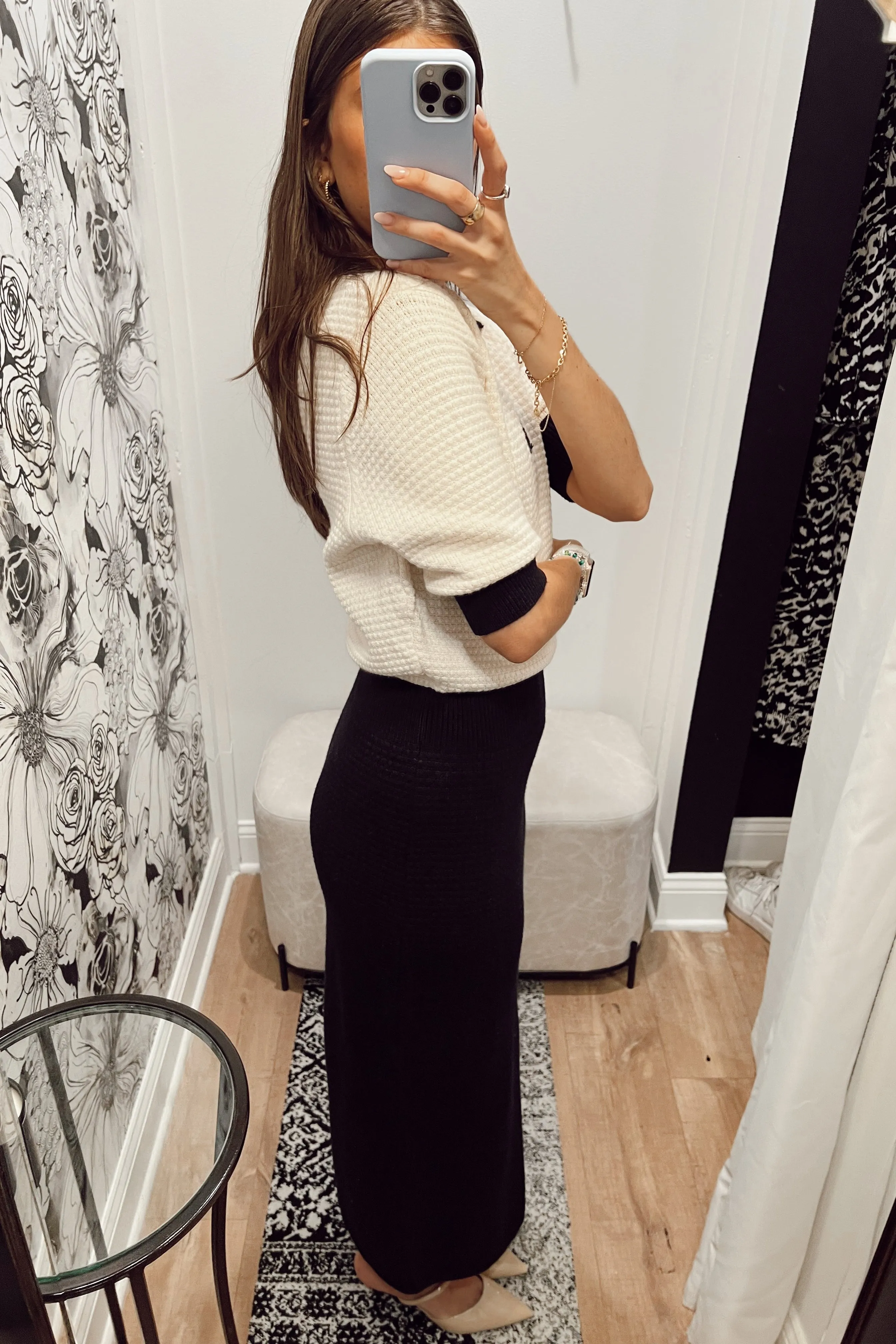 Stanton Evelyn Knit Midi Dress